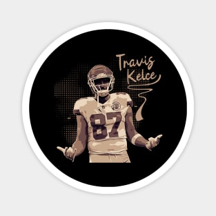 Travis Kelce | Vintage poster Magnet